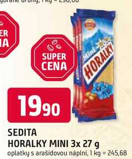 SEDITA HORALKY MINI 3x 27 g