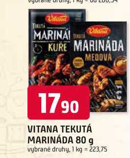 VITANA TEKUTÁ MARINADA 80 g