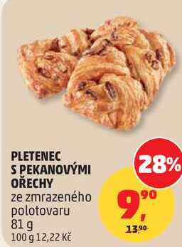 PLETENEC S PEKANOVÝMI OŘECHY, 81 g