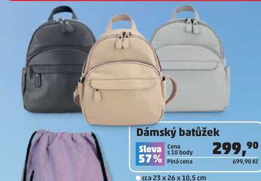 Dámský batůžek