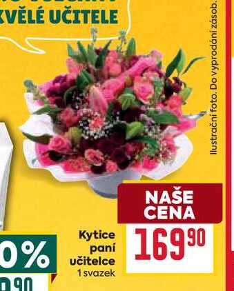 Kytice paní učitelce 1 svazek