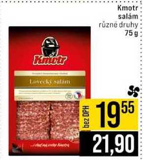 Kmotr salám různé druhy 75g