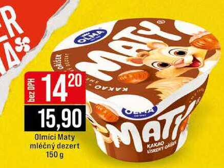 Olmici Maty mléčný dezert 150 g 