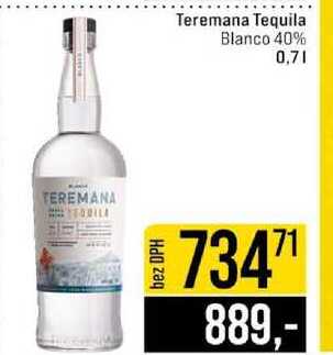 Teremana Tequila Blanco 40% 0,7l