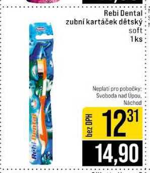 Rebi Dental zubní kartáček dětský soft 1ks 