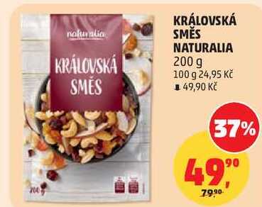 KRÁLOVSKÁ SMĚS NATURALIA, 200 g