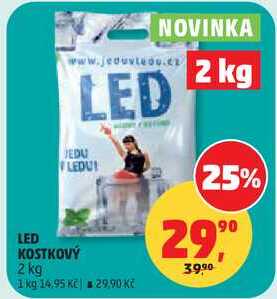 LED KOSTKOVÝ, 2 kg 
