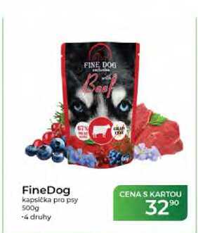 FineDog kapsička pro psy 500g