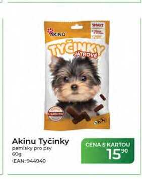Akinu Tyčinky pamlsky pro psy 60g