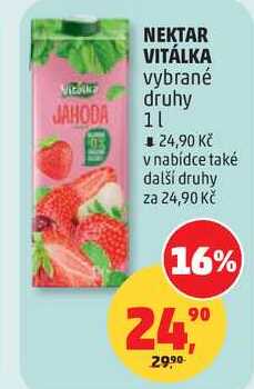 NEKTAR VITÁLKA vybrané druhy, 1 l