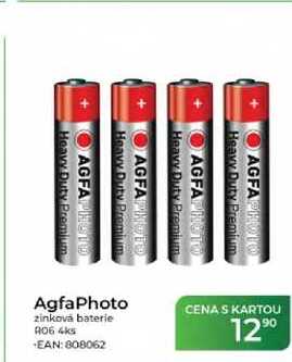 AgfaPhoto zinková baterie R06 4ks 