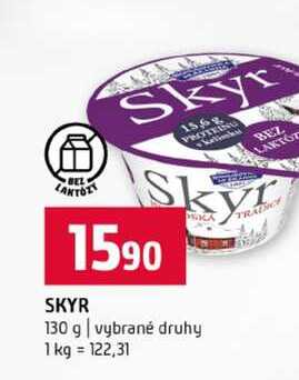 SKYR 130 g vybrané druhy