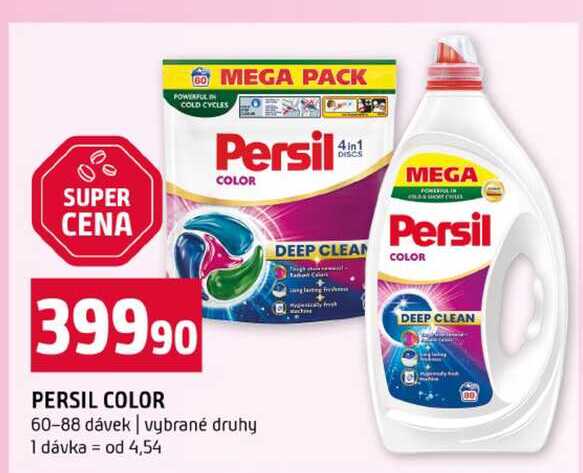 PERSIL COLOR 60-88 dávek vybrané druhy
