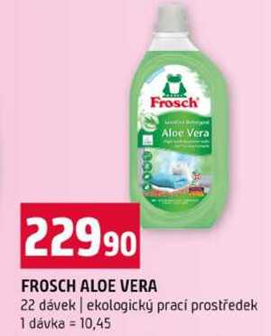 FROSCH ALOE VERA 22 dávek ekologický prací prostředek