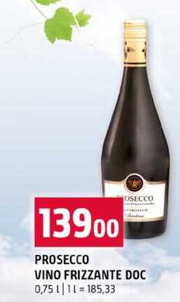 PROSECCO OSECCO VINO FRIZZANTE DOC 0,75l