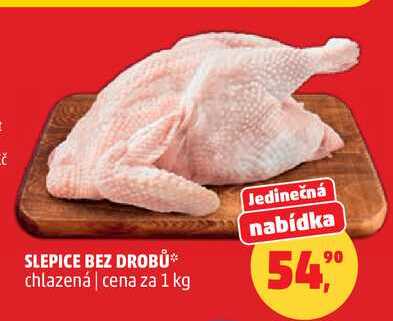 SLEPICE BEZ DROBŮ chlazená, 1 kg