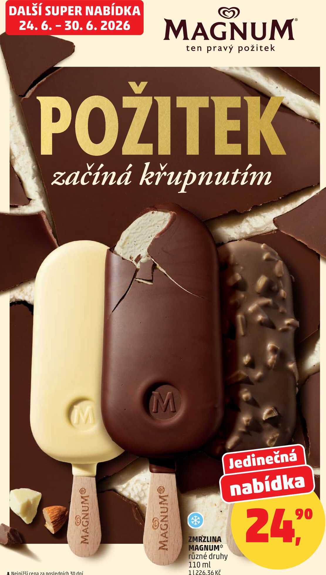 ZMRZLINA MAGNUM různé druhy, 110 ml