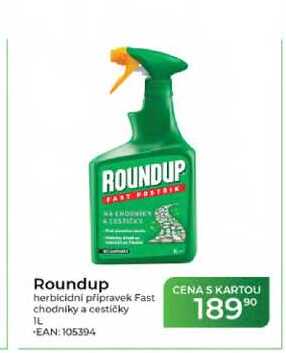 Roundup herbicidní přípravek Fast chodniky a cestičky IL