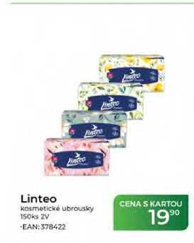 Linteo kosmetické ubrousky 150ks 