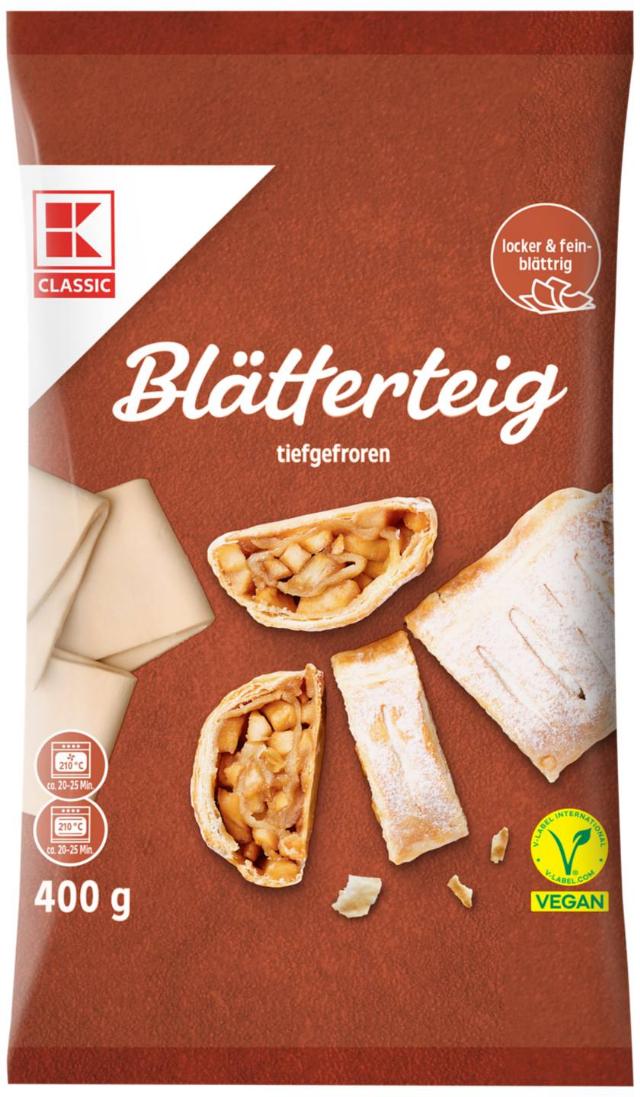 K-Classic Listové těsto 400 g