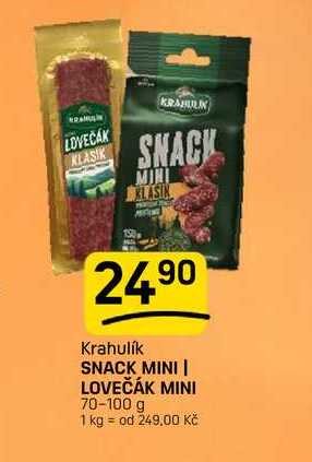 SNACK MINI | LOVEČÁK MINI 70-100 g