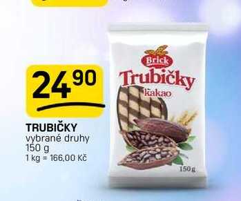 TRUBIČKY vybrané druhy 150 g