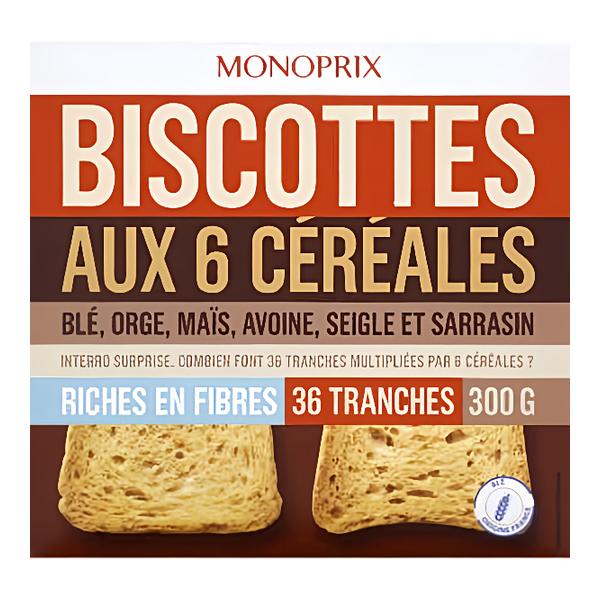Monoprix Cereální suchary