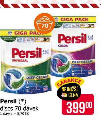 Persil discs 70 dávek