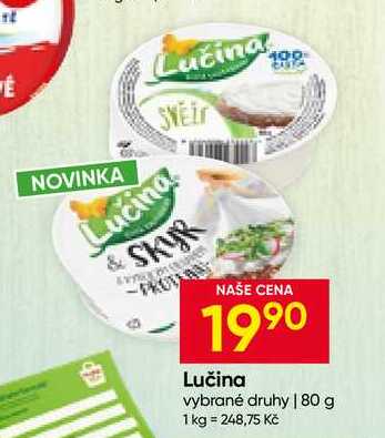 Lučina vybrané druhy 80 g