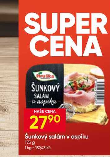Šunkový salám v aspiku 175 g 