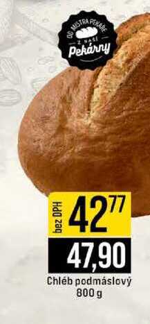 Chléb podmáslový 800 g 