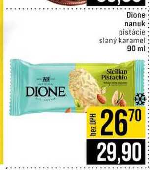 Dione nanuk pistácie slaný karamel 90 ml