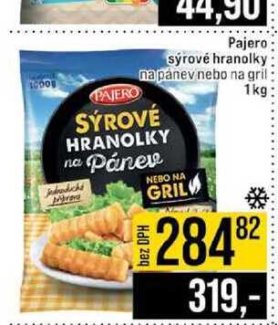 Pajero sýrové hranolky na pánev nebo na gril 1 kg