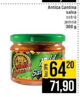 Antica Cantina salsa ostrá jemná 300 g
