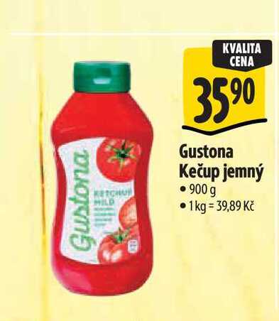   Gustona Kečup jemný 900 g 