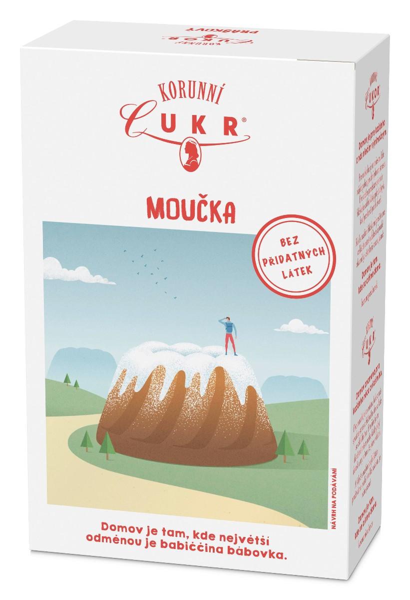 Korunní Cukr moučka, 500 g v akci