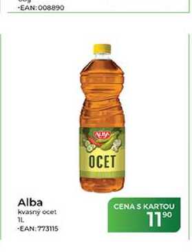 Alba kvasný ocet 1L