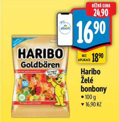 Haribo Želé bonbony, 100 g  