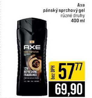 Axe pánský sprchový gel různe druhy 400 ml 