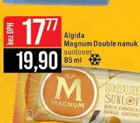 Algida Magnum Double nanuk sunlover 85 ml 
