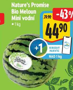 Nature's Promise Bio Meloun Mini vodní, 1 kg  