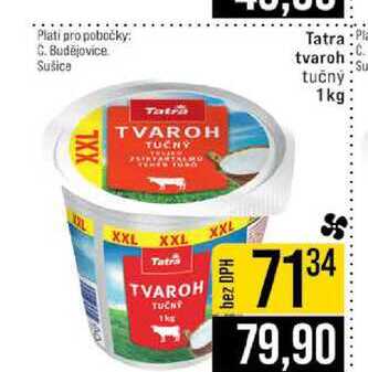 Tatra tvaroh tučný 1 kg