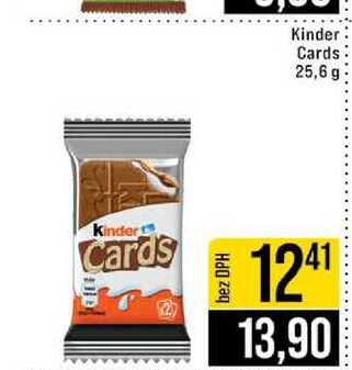 Kinder Cards 25,6 g 