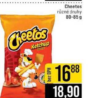 Cheetos různé druhy 80-85 g
