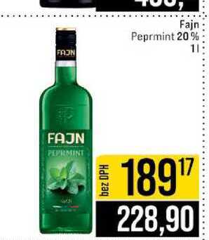 Fajn Peprmint 20% 1l