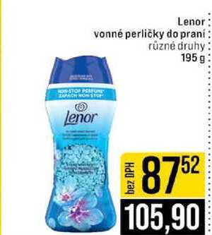 Lenor vonné perličky do praní různé druhy 195 g 