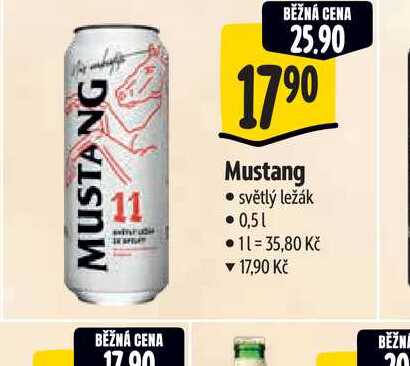   Mustang 0,5 l