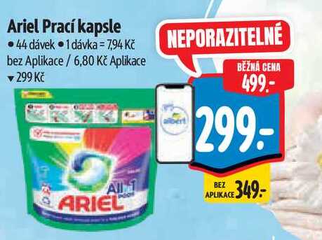 Ariel Prací kapsle 44 dávek 