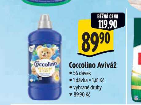   Coccolino Aviváž   56 dávek
