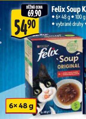   Felix Soup 6x48 g 